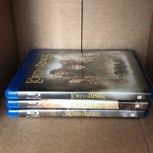 All (3) The Lord of the Rings Blu-ray Set